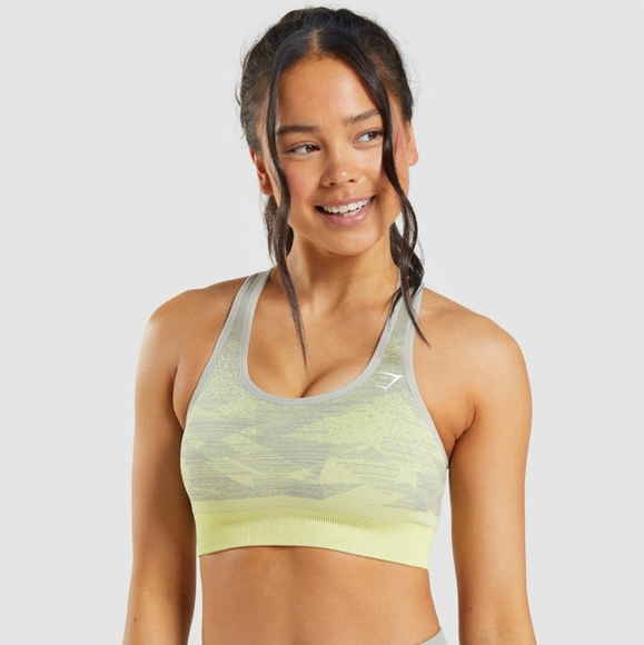 Gymshark Adapt Ombre Seamless Sports Bra - Picture 2 of 7